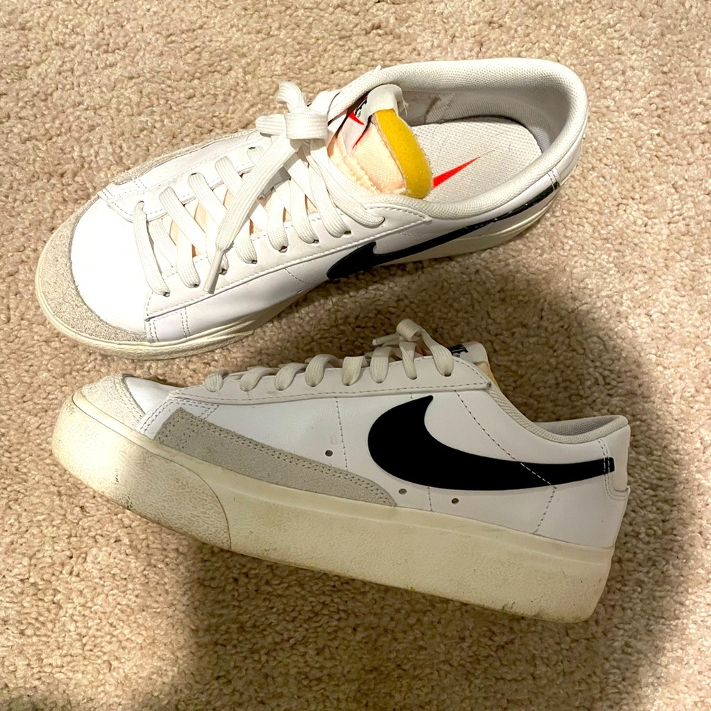 Nike Blazer Low Platform Sneakers, Womens size 8.5
